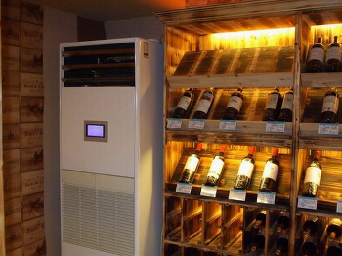 法维莱酒窖恒温恒湿空调机组案例展示
